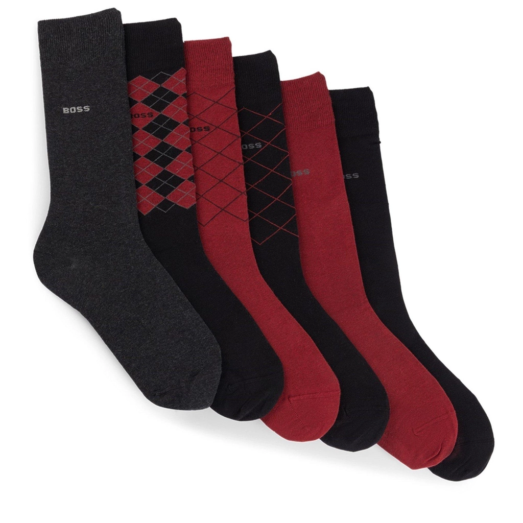 Hugo Boss 6P Rs Giftdesign Cc 10263531 0 - Black/Red001
